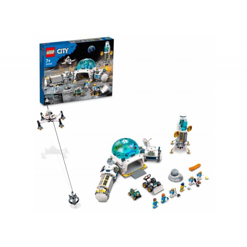 Baza stiintifica de pe luna LEGO City