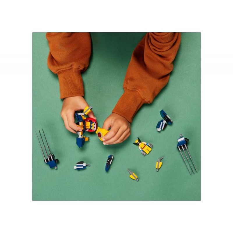 Robot Wolverine LEGO Marvel Super Heroes