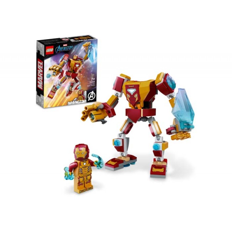 Robot Iron Man LEGO Marvel Super Heroes