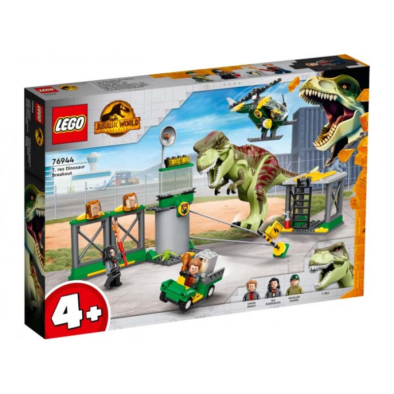 Evadarea dinozaurului T rex LEGO Jurassic World