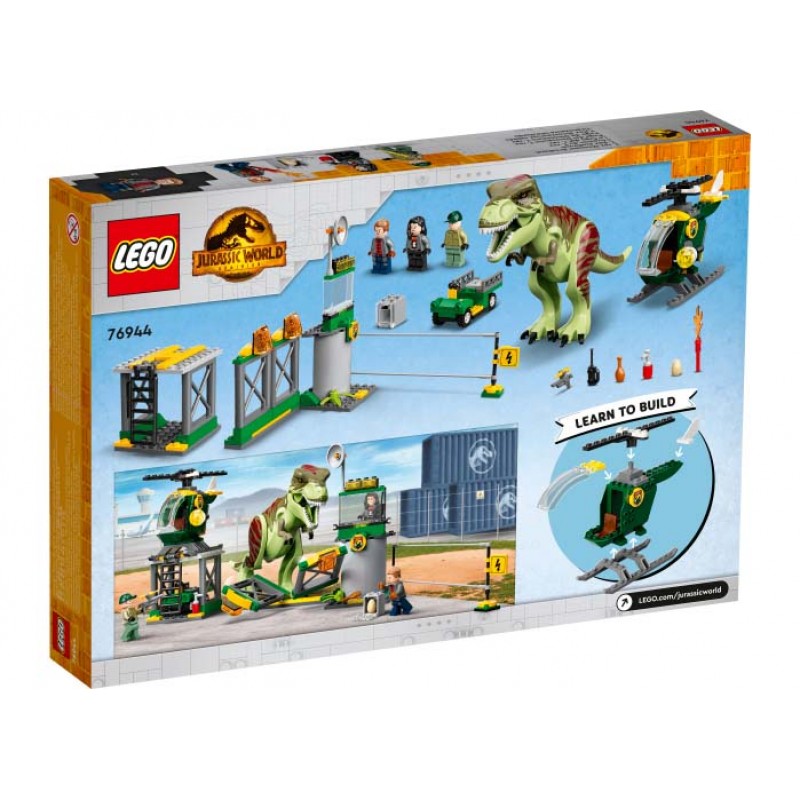 Evadarea dinozaurului T rex LEGO Jurassic World