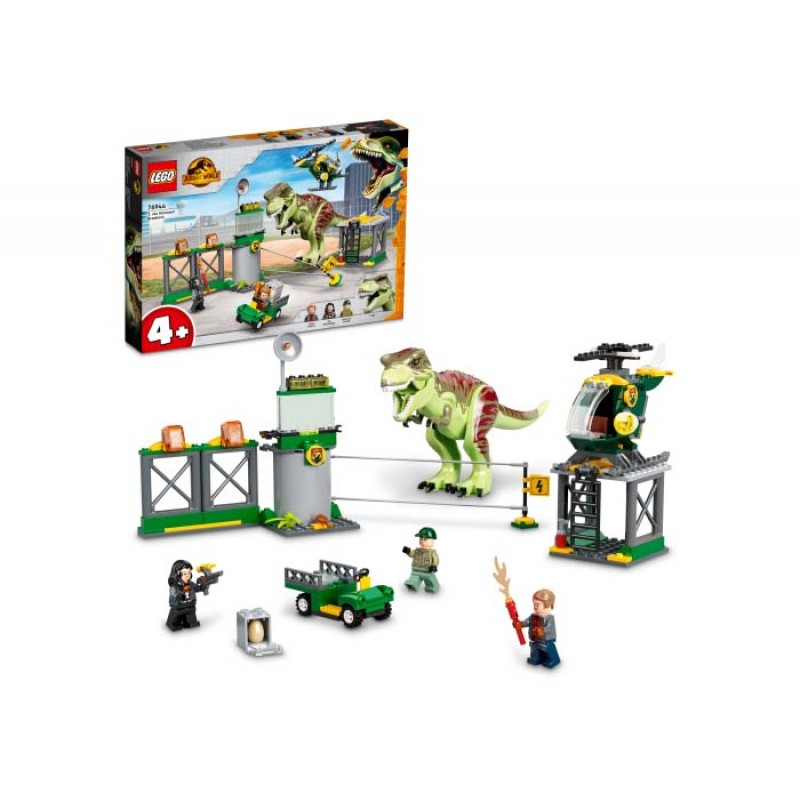 Evadarea dinozaurului T rex LEGO Jurassic World