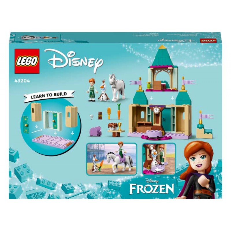 Distractie la castel cu Anna si Olaf LEGO Disney 43204