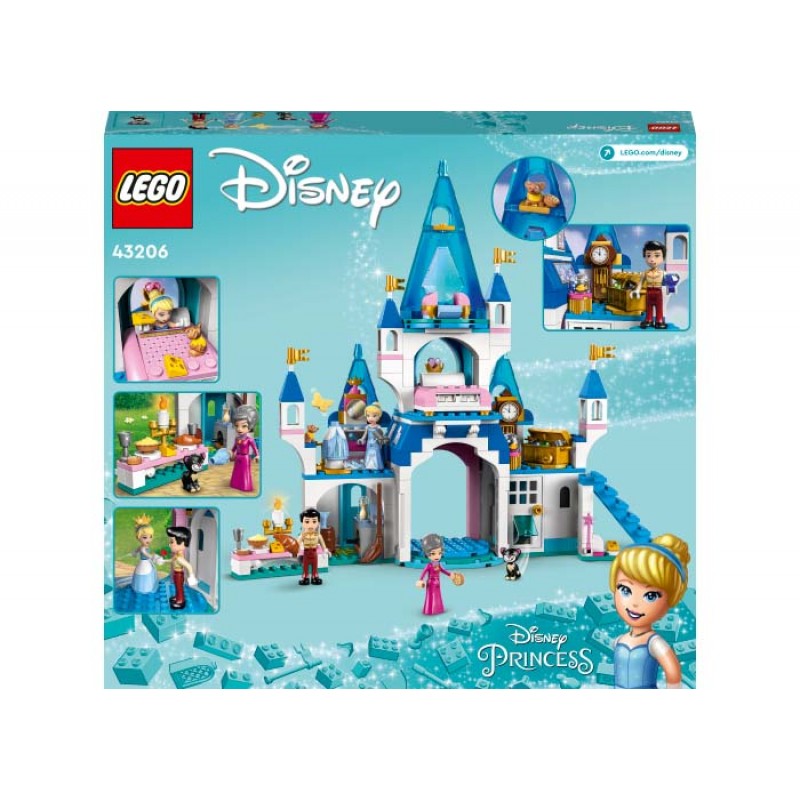 Castelul Cenusaresei si al Printului LEGO Disney 43206