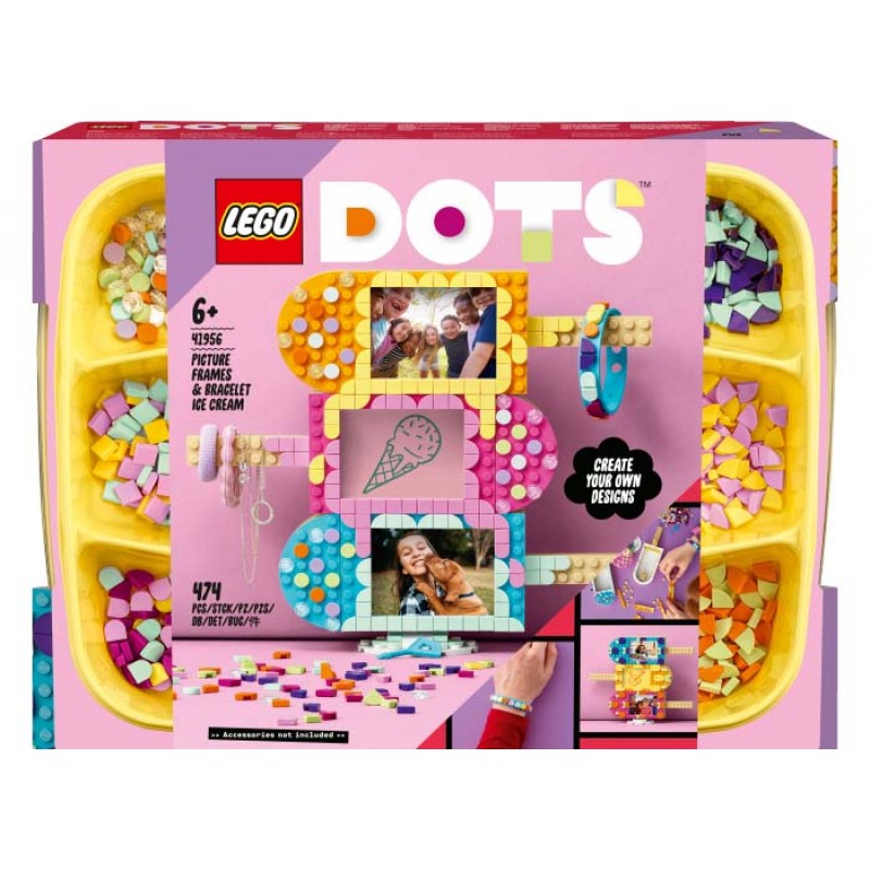 Rama inghetata si bratara LEGO DOTS 41956