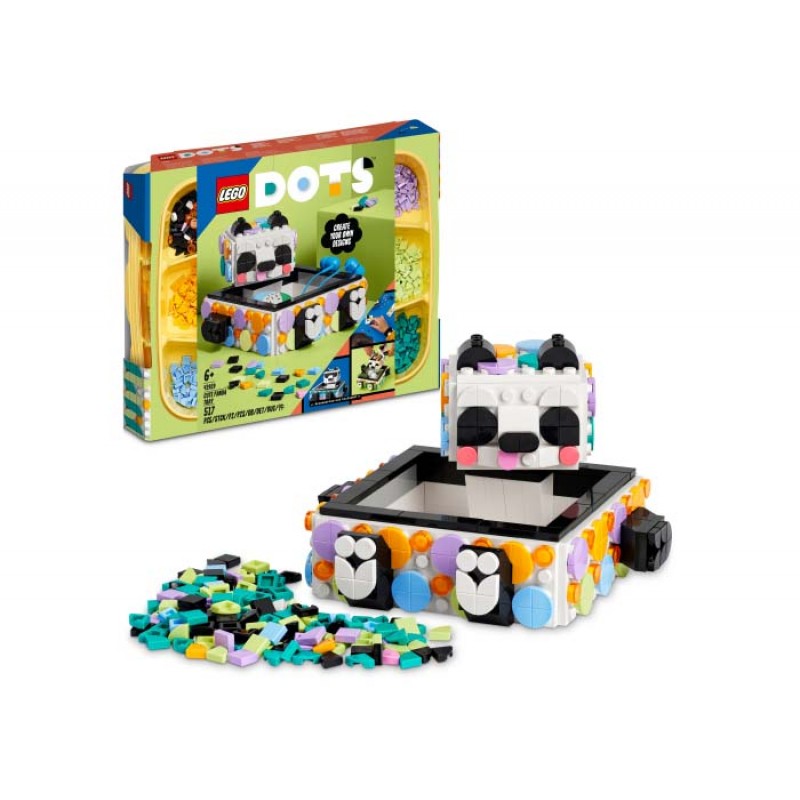 Tavita cu urs panda LEGO DOTS 41959