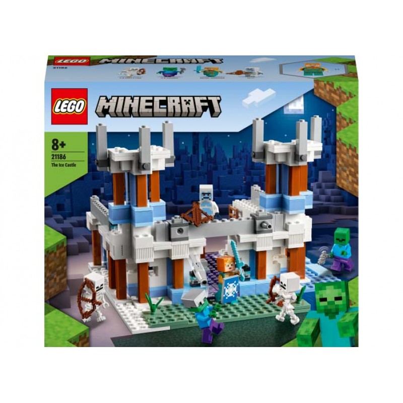 Castelul de gheata  LEGO Minecraft  21186