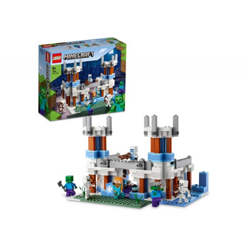 Castelul de gheata  LEGO Minecraft  21186