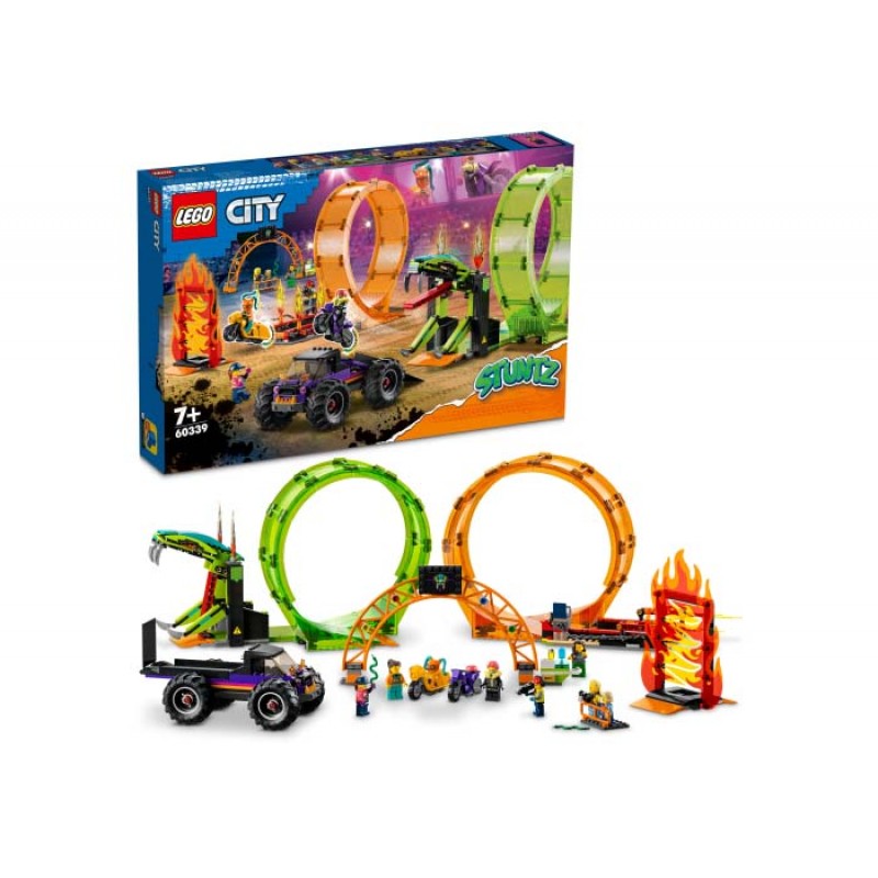 Arena cu bucla dubla LEGO City  60339