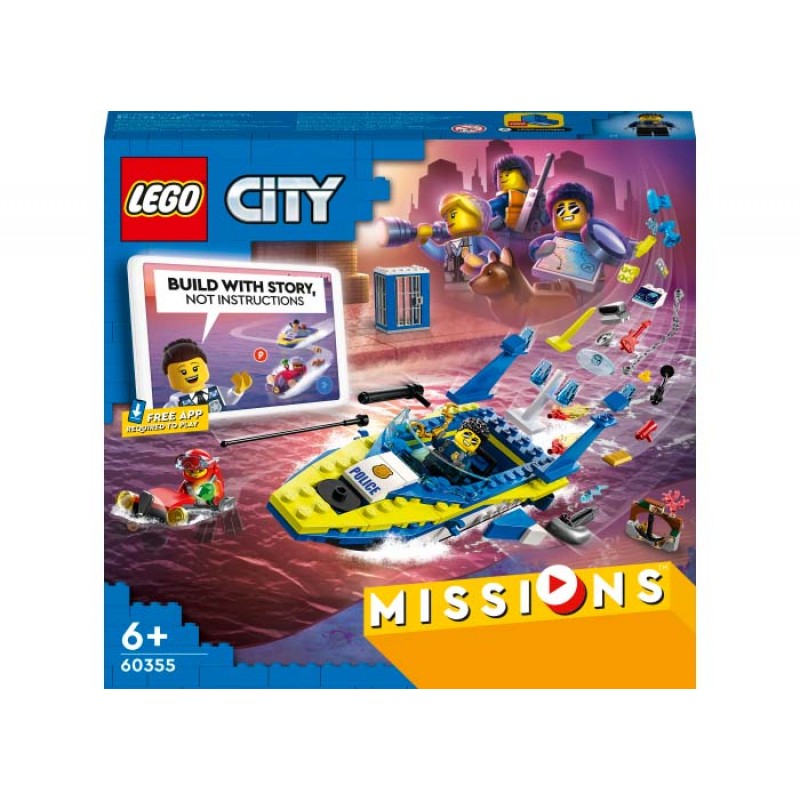 Misiuni acvatice ale politiei LEGO City 60355