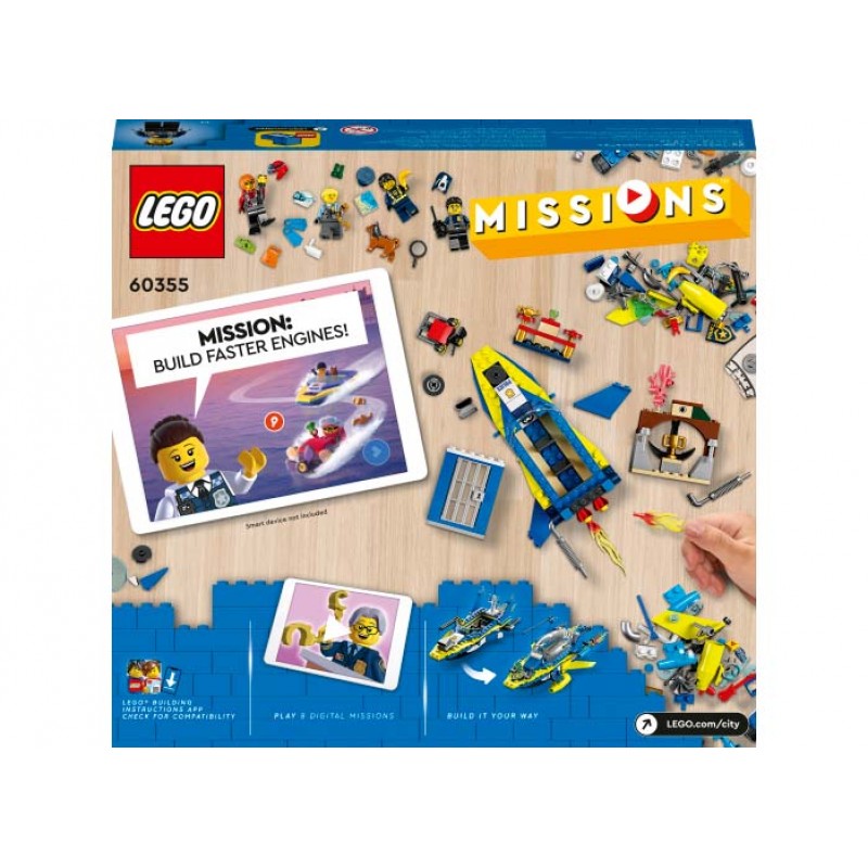Misiuni acvatice ale politiei LEGO City 60355
