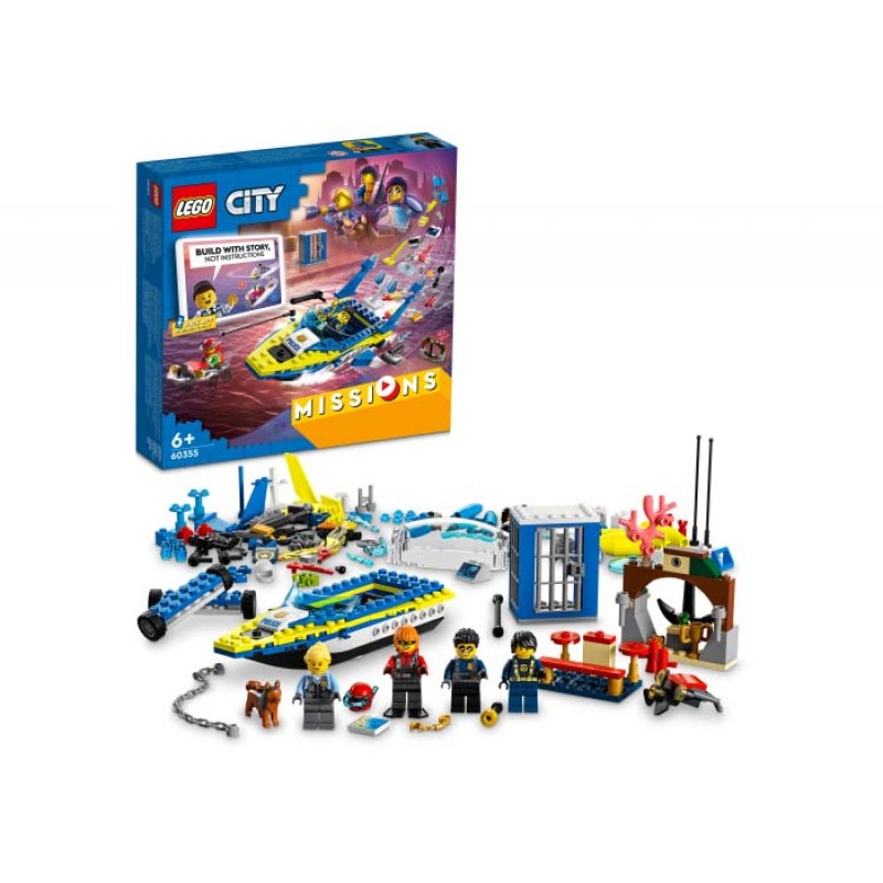 Misiuni acvatice ale politiei LEGO City 60355