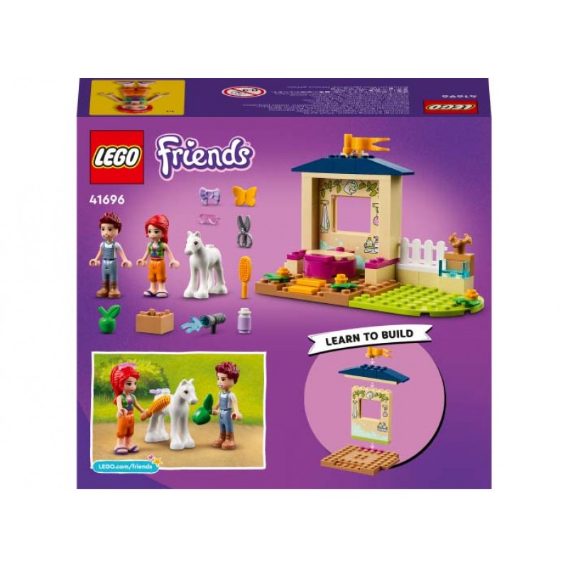 Grajdul de ingrijire a poneilor LEGO Friends 41696