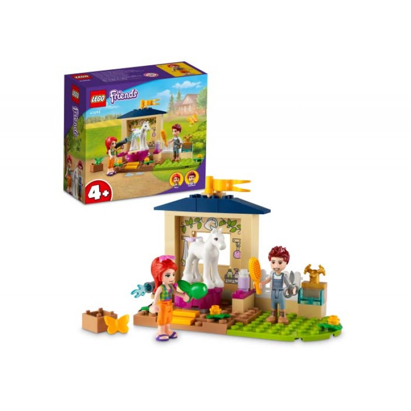 Grajdul de ingrijire a poneilor LEGO Friends 41696