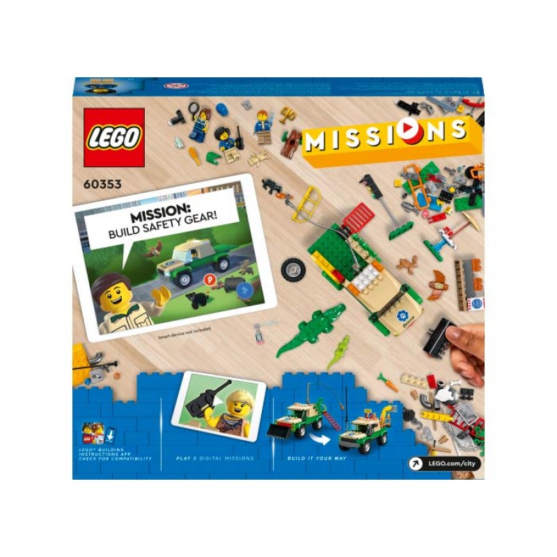 Misiuni de salvare a animalelor salbatice LEGO City 60353