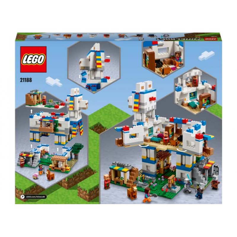 Satul llamelor LEGO Minecraft 21188