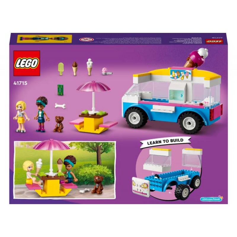 Furgoneta cu inghetata LEGO Friends 41715