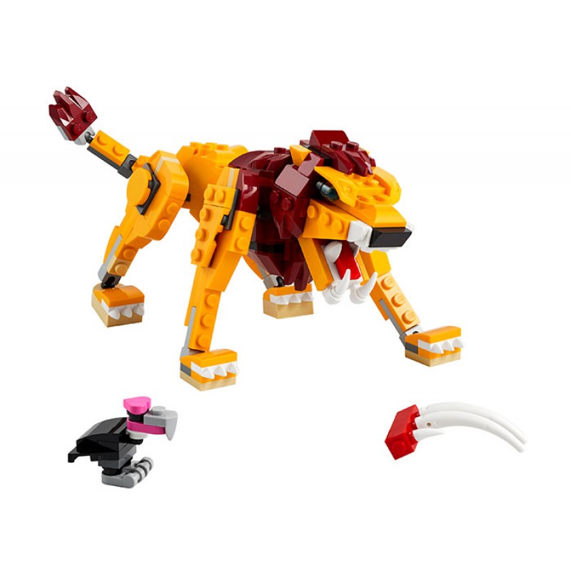 Leu salbatic LEGO Creator 31112