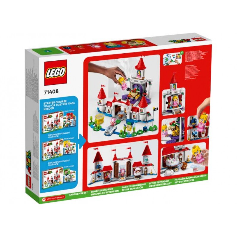 Set de extindere Castelul lui Peach LEGO Super Mario 71408