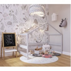 Casuta de joaca din lemn certificat FSC In stil scandinav YappyHytte House YappyKids 169x89x135 cm Gri Casuta de joaca din lemn certificat FSC In stil scandinav YappyHytte House YappyKids 169x89x135 cm Gri