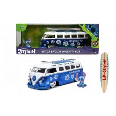 Jada Autobuz Metalic Si Figurina Stitch Scara 1 24 Jada Autobuz Metalic Si Figurina Stitch Scara 1 24