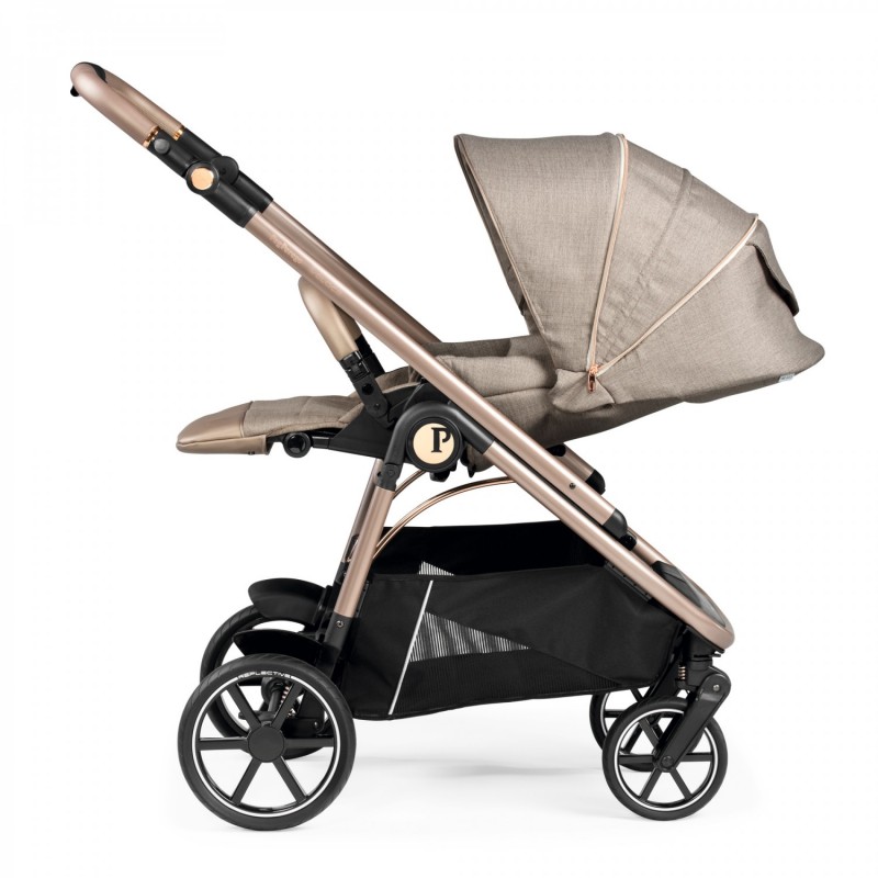 Carucior 3 in 1 Peg Perego Veloce Primoviaggio SL  0 22 kg Mon Amour Bej Roz