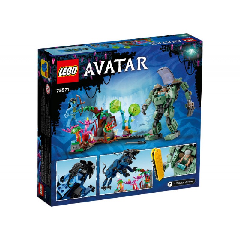 Neytiri si Thanator vs Robotul AMP Quaritch LEGO Disney