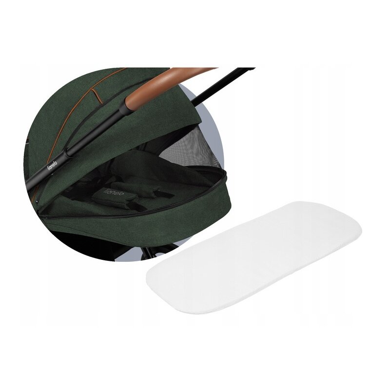 Carucior compact Mika 2 in 1 Verde Lionelo