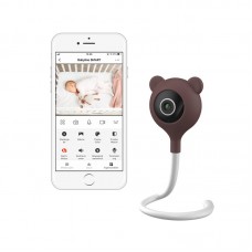 Video monitor Babyline Smart cu cablu USB Conexiune Wifi Comunicare bidirectionala Senzor de temperatura Alb Lionelo