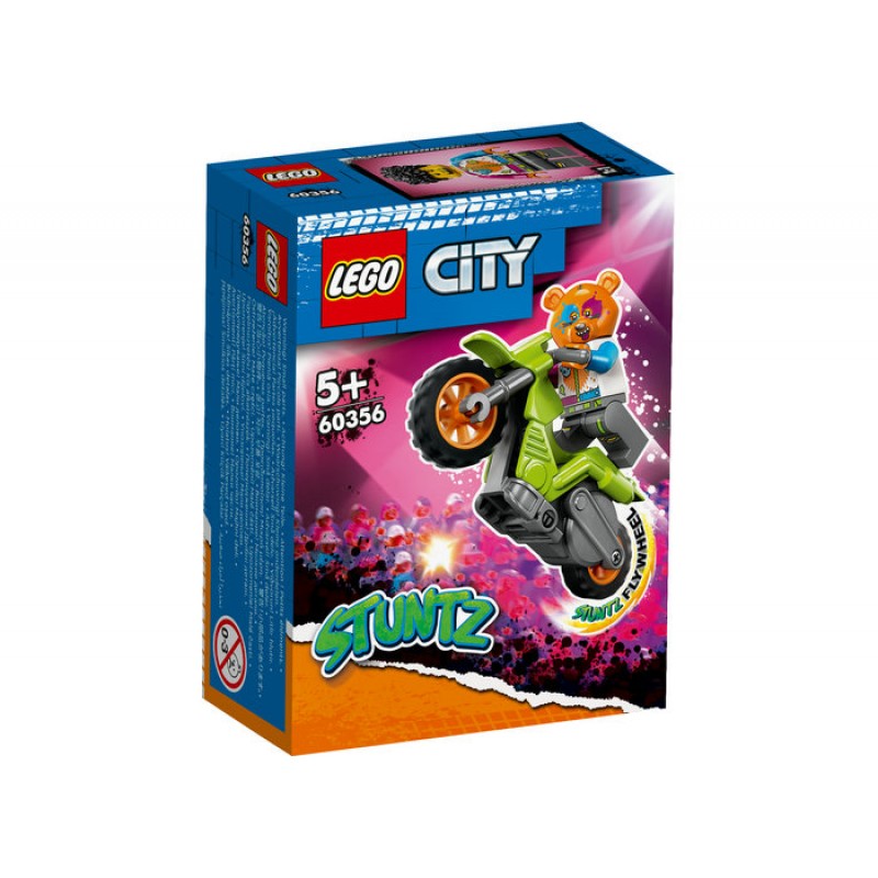 Motocicleta cascadorului urs 60356 LEGO CITY