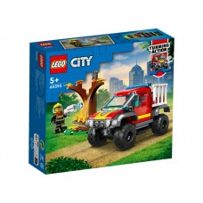 Masina de pompieri 4x4 60393 LEGO CITY