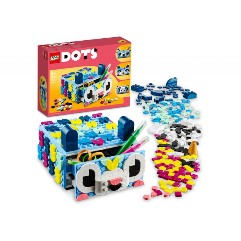 Sertar creativ cu animale 41805 LEGO DOTS