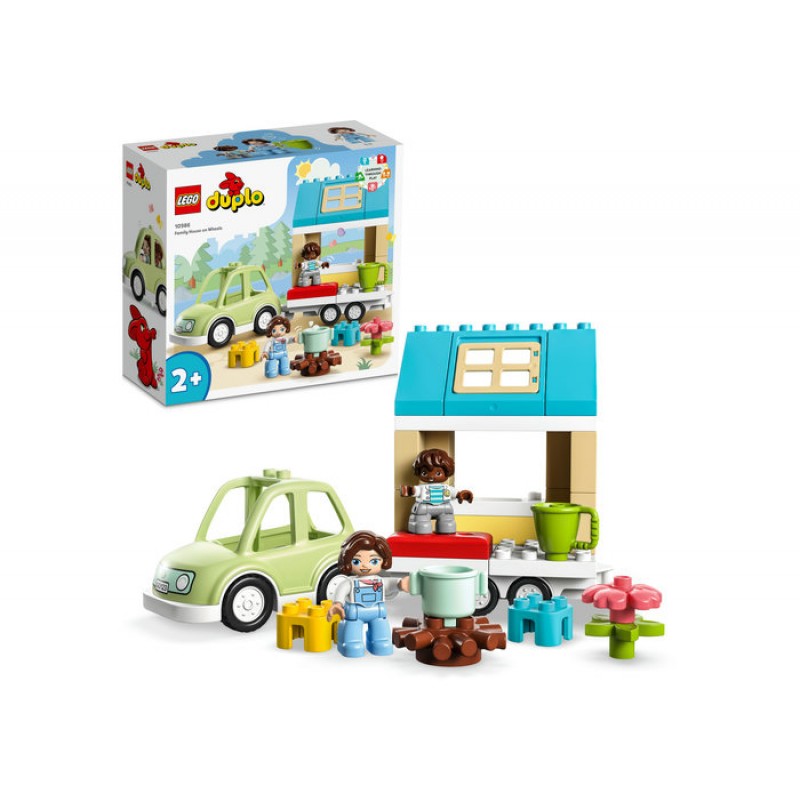 Casa pe roti a familiei 10986 LEGO Duplo