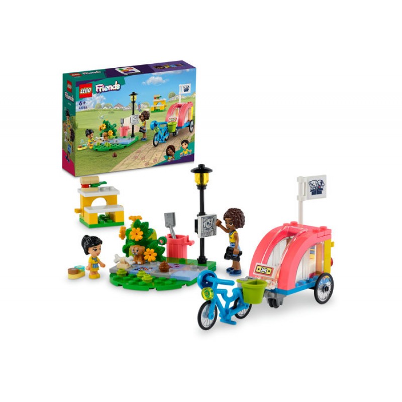 Bicicleta pentru salvarea cainilor LEGO Friends 41738