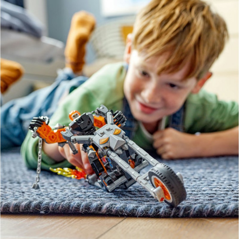 Robot si motocicleta Ghost Rider LEGO Marvel Super Heroes 76245