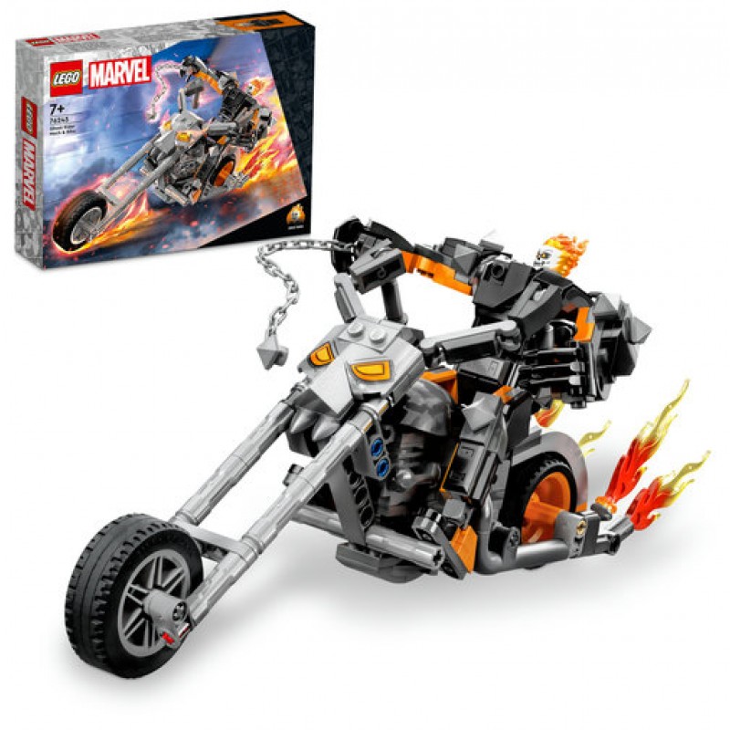 Robot si motocicleta Ghost Rider LEGO Marvel Super Heroes 76245
