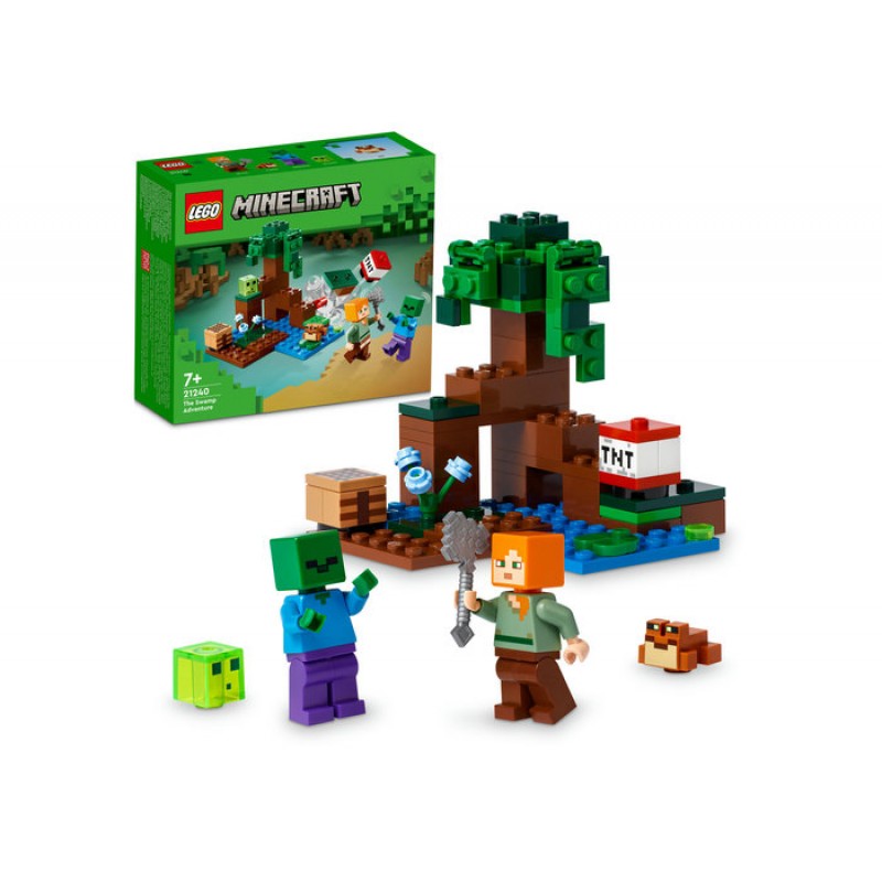 Aventura din mlastina LEGO Minecraft 21240