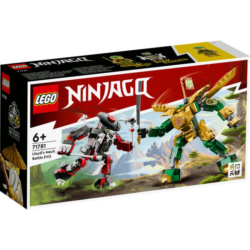 Lupta cu robotul EVO al lui Lloyd LEGO Ninjago 71781