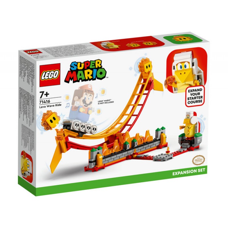 Set de extindere Valul de lava LEGO Super Mario 71416