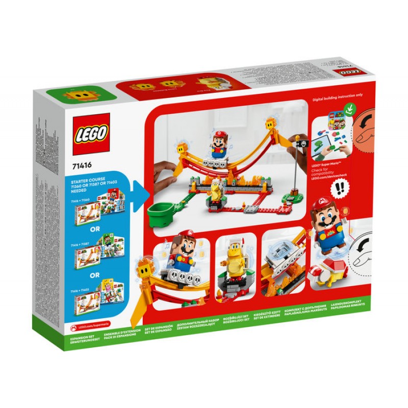 Set de extindere Valul de lava LEGO Super Mario 71416