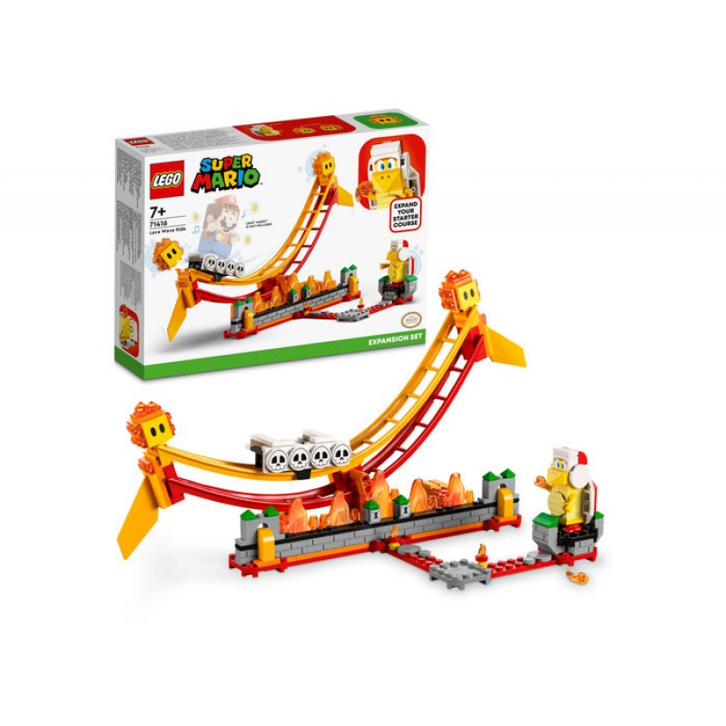 Set de extindere Valul de lava LEGO Super Mario 71416