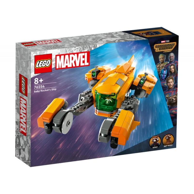 Nava lui Baby Rocket LEGO Marvel Super Heroes 76254