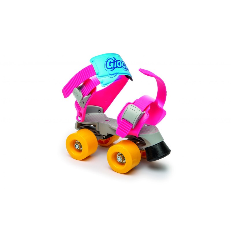 Patine cu rotile Mini Jet masura reglabila 24 36 culoare roz Italtrike