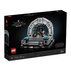 Diorama Sala tronului imparatului LEGO Star Wars 75352