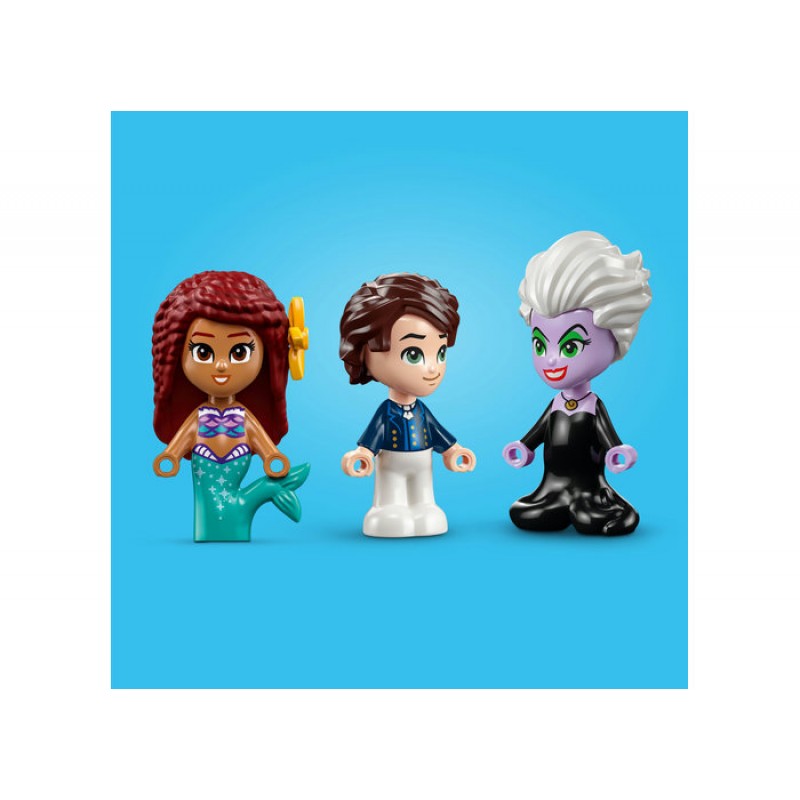 Cartea povestii Mica sirena LEGO Disney 43213