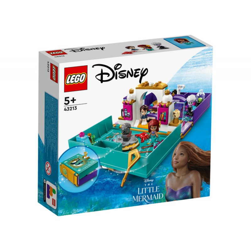 Cartea povestii Mica sirena LEGO Disney 43213