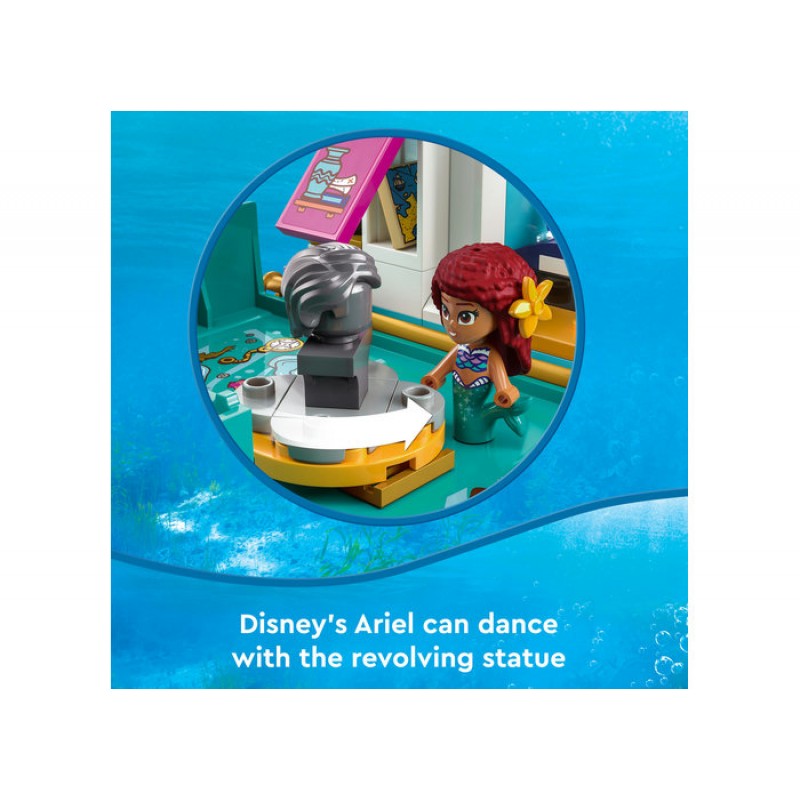 Cartea povestii Mica sirena LEGO Disney 43213