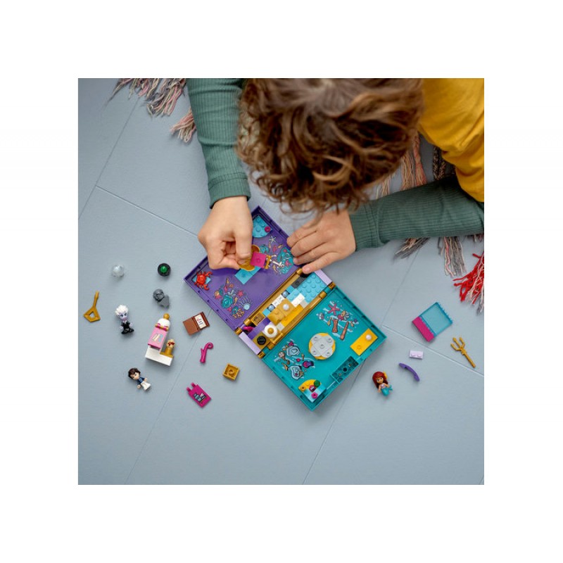Cartea povestii Mica sirena LEGO Disney 43213