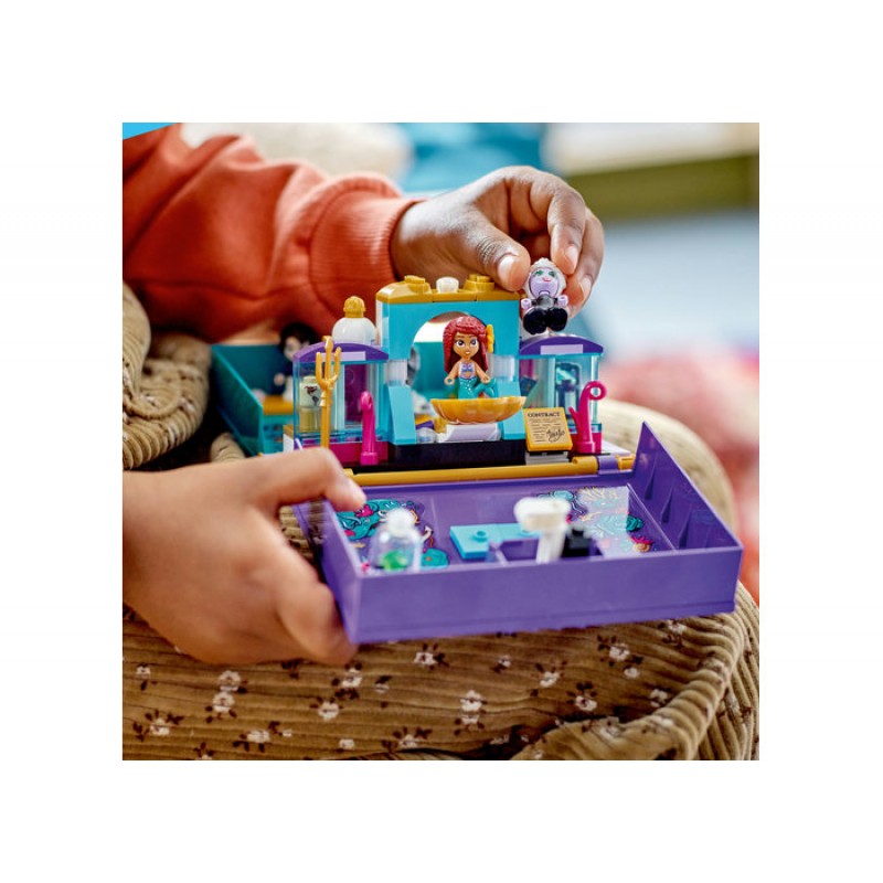 Cartea povestii Mica sirena LEGO Disney 43213