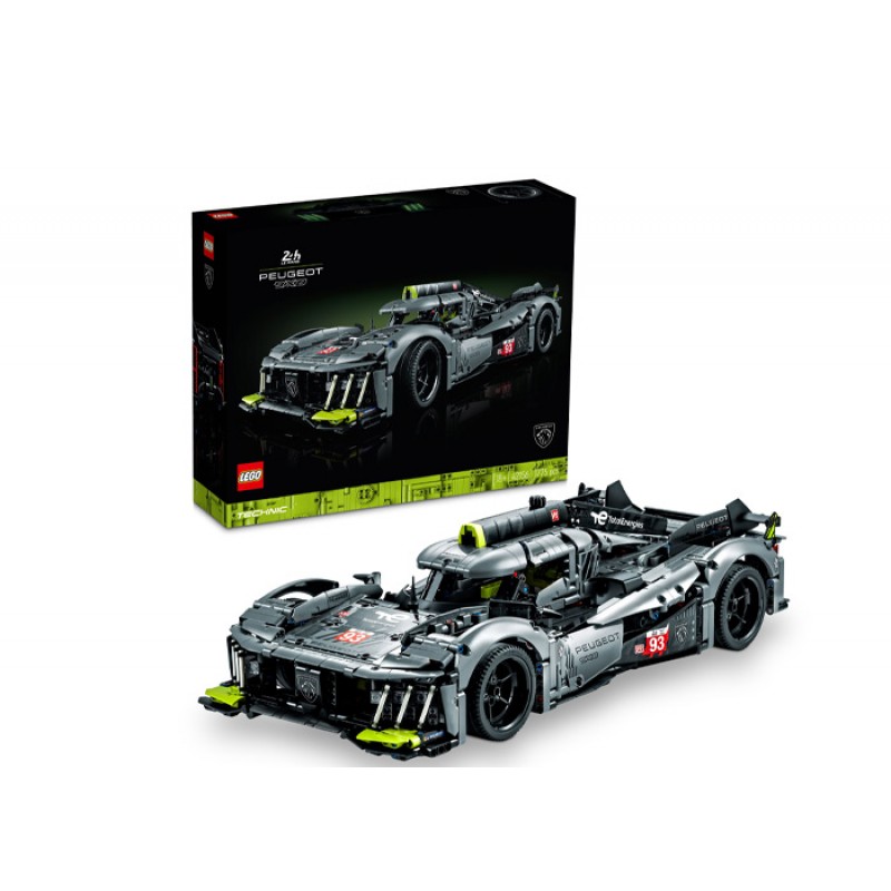 Peugeot 9x8 24H Le Mans Hybrid Hypercar LEGO Technic 42156